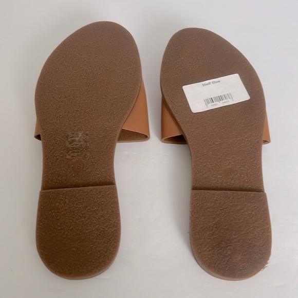 Madewell Shoes Women’s The Boardwalk Post Slide Sandal in Leather Size 8 New - Picture 7 of 7